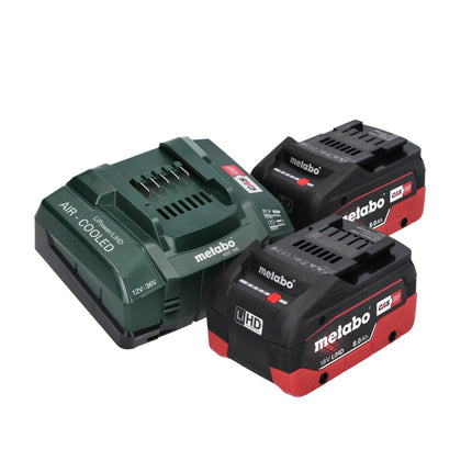 Metabo SSW 18 LTX 800 BL akumulatorowy klucz udarowy 18 V 800 Nm 1/2" bezszczotkowy + 2x akumulator 8,0 Ah + ładowarka + metaBOX