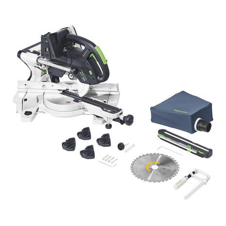 Festool KSC 60 EB-Basic KAPEX Akku Kapp Zugsäge 18 V / 36 V 216 mm ( 576847 ) Brushless Solo - ohne Akku, ohne Ladegerät - Toolbrothers