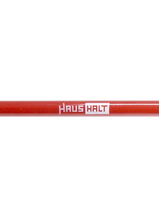 HAUSHALT Lüfterrechen LR002 H, 150 cm, Glasfaserstiel in rot, mit gummierten ergonomischen und rutschfesten Griff in blau ( 000051310966 ) - Toolbrothers