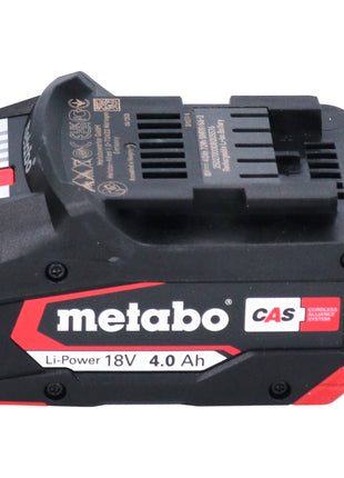 Metabo W 18 L 9-125 Quick Akku Winkelschleifer 18 V 125 mm + 1x Akku 4,0 Ah + metaBOX - ohne Ladegerät