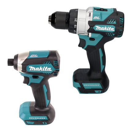 Makita DLX 4157 TX1 Zestaw akumulatorowy 18 V DDF 486 + DGA 504 + DJR 187 + DTD 153 + 2x akumulator 5,0 Ah + ładowarka + torba