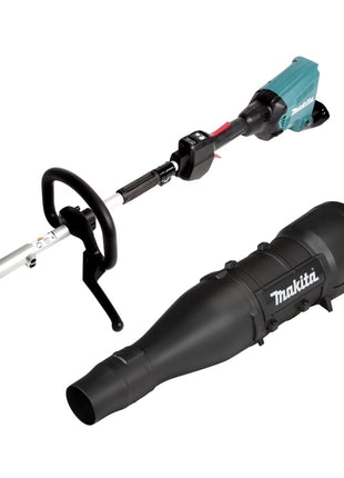 Makita DUX 60 Z Akku Multifunktionsantrieb 36 V ( 2x 18 V ) Brushless + UB 401 MP Gebläse Aufsatz 65,3 m/s ( 191P72-3 ) - ohne Akku, ohne Ladegerät