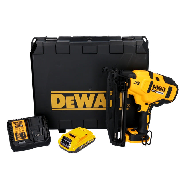 DeWalt DCN 660 D1 Akku Nagler 18 V 32 - 63 mm Brushless + 1x Akku 2,0 Ah + Ladegerät + Koffer - Toolbrothers