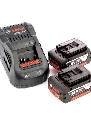 Scie sauteuse sans fil Bosch GST 18V-LI S 18 V 120 mm (06015A5171) + 2x batteries 5,0 Ah + chargeur + L-Boxx