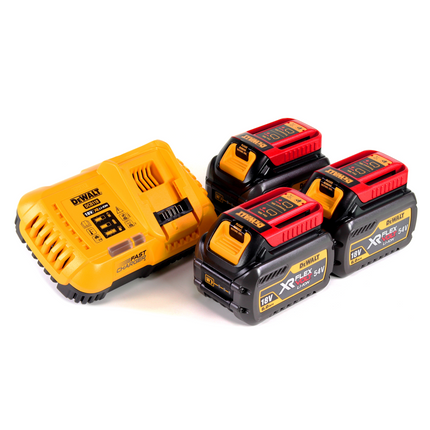 Zestaw startowy DeWalt DCB 118 T3 XR FLEXVOLT + 3x akumulator DCB 546 6,0 Ah