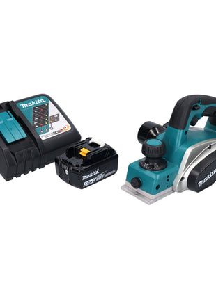 Makita DKP 180 RT1 strug akumulatorowy 18 V 82 mm + 1x akumulator 5,0 Ah + ładowarka