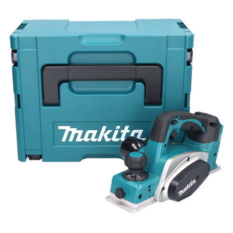 Cepilladora inalámbrica Makita DKP 180 ZJ 18 V 82 mm + Makpac - sin batería, sin cargador