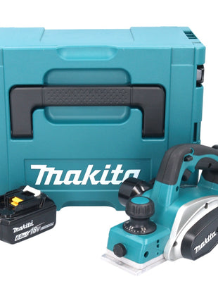 Makita DKP 180 G1J strug akumulatorowy 18 V 82 mm + 1x akumulator 6,0 Ah + Makpac - bez ładowarki