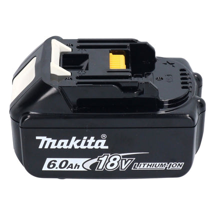 Akumulatorowe narzędzie wielofunkcyjne Makita DTM 52 G1JX4 18 V Starlock Max Brushless + 1x akumulator 6,0 Ah + zestaw akcesoriów + Makpac - bez ładowarki