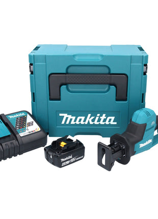 Makita DJR 189 RG1J Akku Reciprosäge Säbelsäge 18 V Brushless + 1x Akku 6,0 Ah + Ladegerät + Makpac - Toolbrothers