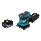 Makita DBO 480 F1 akumulatorowa szlifierka oscylacyjna 18 V 112 x 102 mm + 1x akumulator 3,0 Ah - bez ładowarki