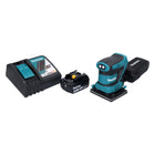 Makita DBO 480 RM1 akumulatorowa szlifierka oscylacyjna 18 V 112 x 102 mm + 1x akumulator 4,0 Ah + ładowarka