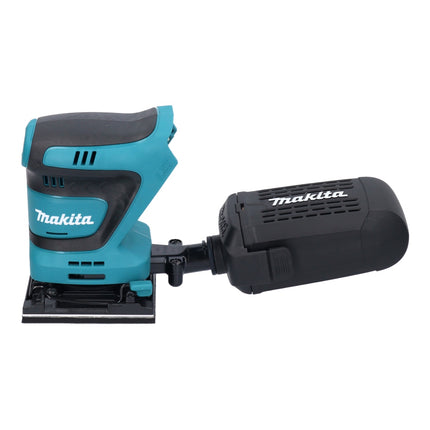 Makita DBO 480 RM akumulatorowa szlifierka oscylacyjna 18 V 112 x 102 mm + 2x akumulator 4,0 Ah + ładowarka
