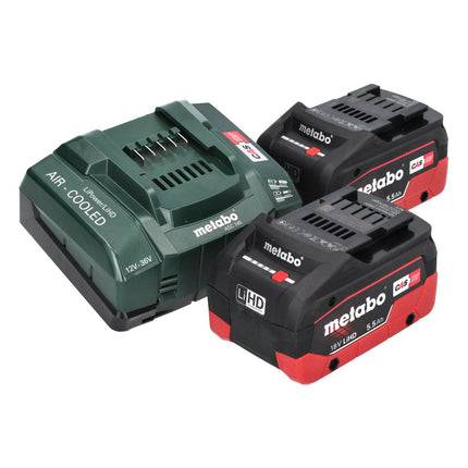 Metabo SSW 18 LTX 1750 BL akumulatorowy klucz udarowy 18 V 1750 Nm 3/4" bezszczotkowy ( 602402660 ) + 2x akumulator 5,5 Ah + ładowarka + metaBOX