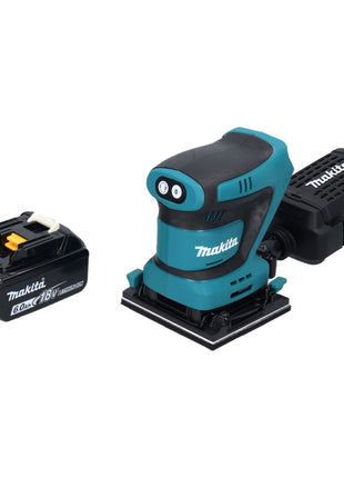 Makita DBO480G1 Ponceuse vibrante sans fil 112 x 102mm 18V + 1x Batterie 6,0Ah - sans chargeur