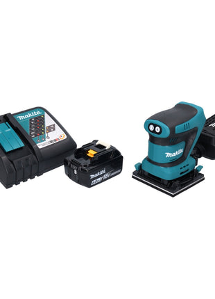 Makita DBO480RG1 Ponceuse vibrante sans fil 112 x 102mm 18V + 1x Batterie 6,0Ah + Chargeur