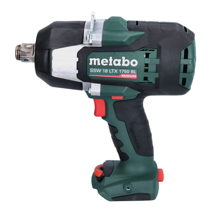 Metabo SSW 18 LTX 1750 BL akumulatorowy klucz udarowy 18 V 1750 Nm 3/4" bezszczotkowy + 1x akumulator 10,0 Ah + ładowarka + metaBOX