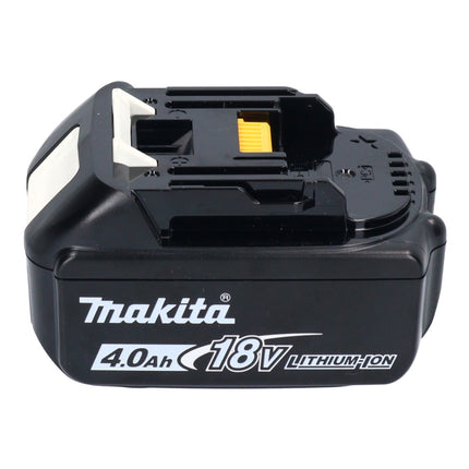 Makita DBO 480 M1J akumulatorowa szlifierka oscylacyjna 18 V 112 x 102 mm + 1x akumulator 4,0 Ah + Makpac - bez ładowarki