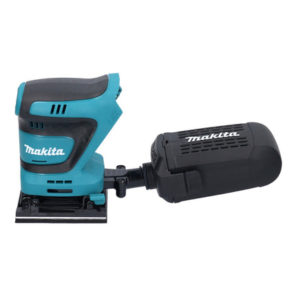 Makita DBO 480 G1J akumulatorowa szlifierka oscylacyjna 18 V 112 x 102 mm + 1x akumulator 6,0 Ah + Makpac - bez ładowarki