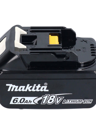 Lijadora orbital a batería Makita DBO 480 G1J 18 V 112 x 102 mm + 1x batería 6,0 Ah + Makpac - sin cargador