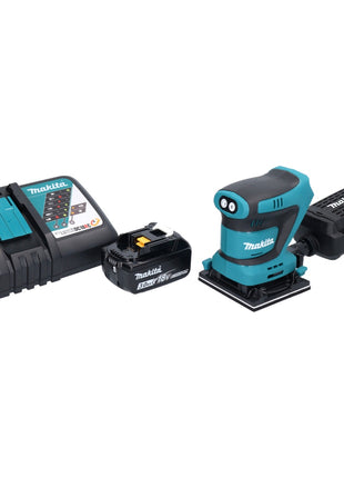 Makita DBO481RF1 Ponceuse vibrante sans fil 112 x 102mm 18V+ 1x Batterie 3,0Ah + Chargeur