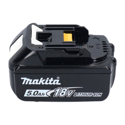 Makita DBO 481 T1J akumulatorowa szlifierka oscylacyjna 18 V 112 x 102 mm + 1x akumulator 5,0 Ah + Makpac - bez ładowarki