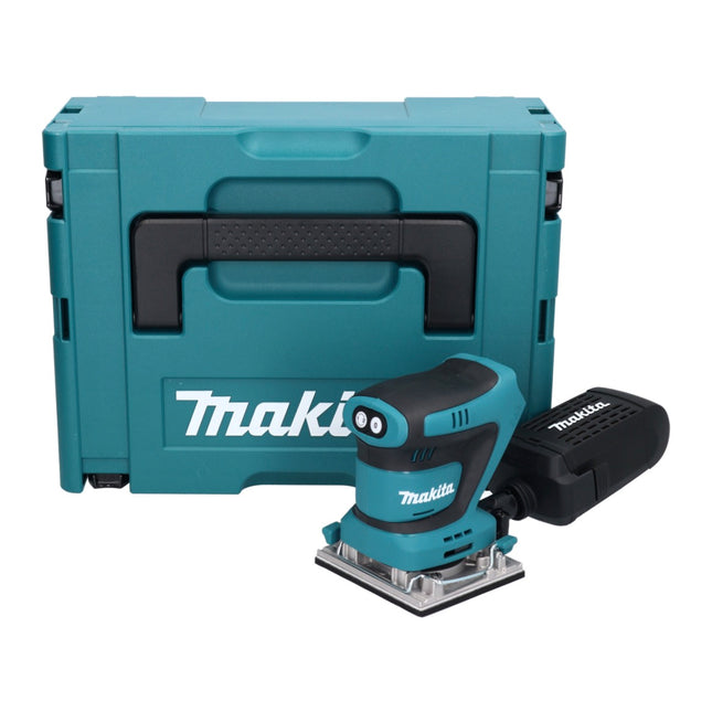 Makita DBO 482 ZJ akumulatorowa szlifierka oscylacyjna 18 V 112 x 102 mm + Makpac - bez akumulatora, bez ładowarki
