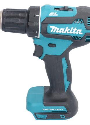 Makita DDF 485 RFX1 Perceuse-visseuse sans fil 18 V 50 Nm sans balais + 2x Batteries 3,0 Ah + Chargeur + kit d'accessoires - 74 pièces + Mallette