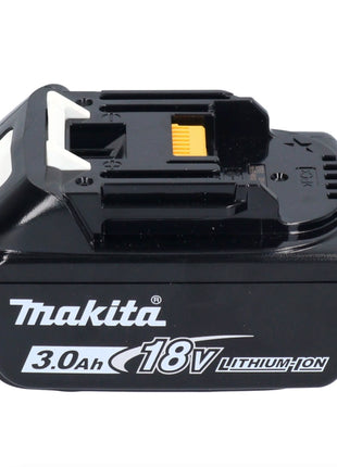 Makita DDF 487 F1X1 taladro atornillador inalámbrico 18 V 40 Nm sin escobillas + 1x batería 3,0 Ah + juego de accesorios 74 piezas + maletín - sin cargador