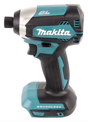 Makita DTD 153 RTX1 Akku Schlagschrauber 18 V 170 Nm 1/4" Brushless + 2x Akku 5,0 Ah + Ladegerät + 74 tlg. Zubehörset + Koffer