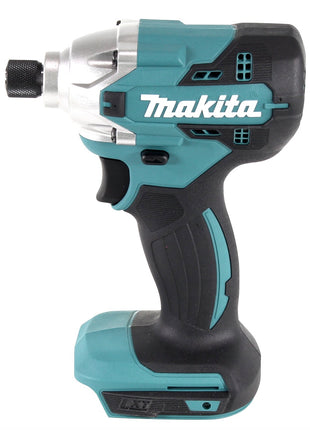 Makita DTD 156 RFX1 Akku Schlagschrauber 18 V 155 Nm 1/4" + 2x Akku 3,0 Ah + Ladegerät + 74 tlg. Zubehörset + Koffer