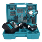 Makita DTD 156 RTX1 Akku Schlagschrauber 18 V 155 Nm 1/4