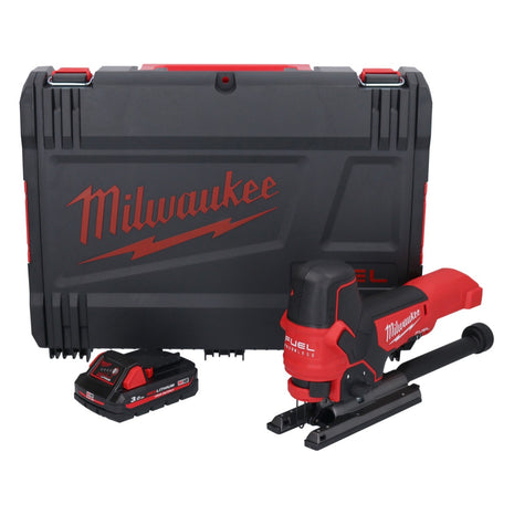 Milwaukee M18 FBJS-301X Akku Stichsäge 18 V Brushless + 1x Akku 3,0 Ah + HD Box - ohne Ladegerät