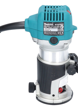 Fresadora monomanual Makita RT 0702 C 710 vatios 6/8 mm