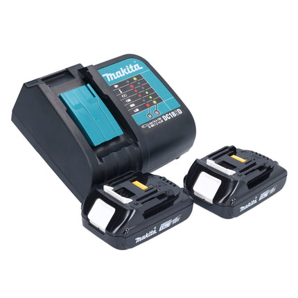 Akumulatorowa wiertarko-wkrętarka Makita DDF 484 SYJ 18 V 54 Nm + 2x akumulator 1,5 Ah + ładowarka + Makpac
