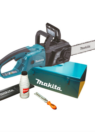 Makita UC 3551 AK Elektro Kettensäge 2000 W 35 cm 14,5 m/s 3/8" + Zubehör + Koffer - Toolbrothers