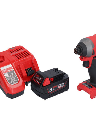 Milwaukee M18 ONEID2-501 Akku Schlagschrauber 18 V 226 Nm 1/4" Brushless + 1x Akku 5,0 Ah + Ladegerät - Toolbrothers