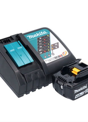 Aspirador de batería Makita DVC 750 LRM1 LXT 18 V 67 mbar 7,5 l sin escobillas + 1x batería 4,0 Ah + cargador