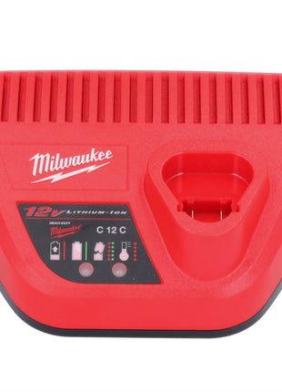 Milwaukee M12 NRG-401 Akku Starter Set 1x 12 V 4,0 Ah / 4000 mAh Li-Ion Akku + C12 C Ladegerät - Toolbrothers