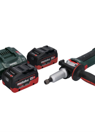 Metabo GA 18 LTX G Akku Geradschleifer 18 V 6 mm + 2x Akku 8,0 Ah + Ladegerät - Toolbrothers