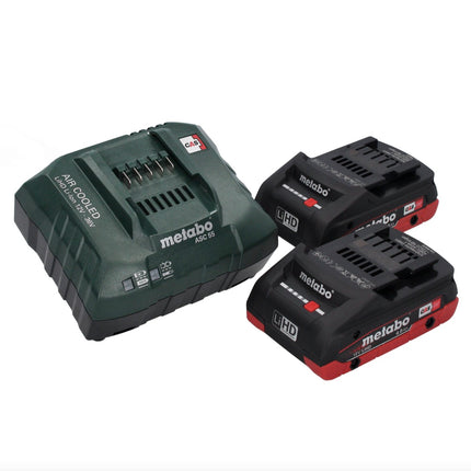 Metabo SSW 18 LT 300 BL akumulatorowy klucz udarowy 18 V 300 Nm bezszczotkowy + 2x akumulator 4,0 Ah + ładowarka + metaBOX