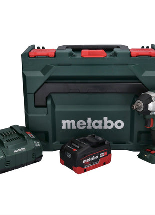 Metabo SSW 18 LT 300 BL akumulatorowy klucz udarowy 18 V 300 Nm bezszczotkowy + 1x akumulator 8,0 Ah + ładowarka + metaBOX