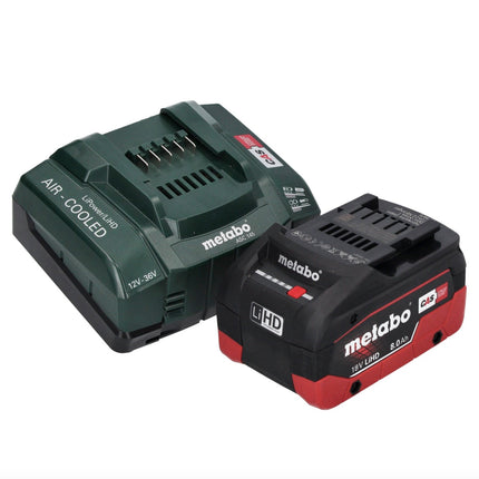 Metabo SSW 18 LT 300 BL akumulatorowy klucz udarowy 18 V 300 Nm bezszczotkowy + 1x akumulator 8,0 Ah + ładowarka + metaBOX