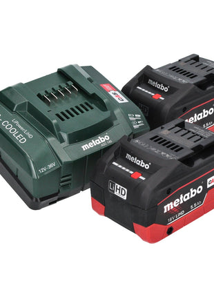 Metabo MS 36-18 LTX BL 40 Akku Kettensäge 36 V ( 2x 18 V ) 40 cm 22 m/s Brushless + 2x Akku 5,5 Ah + Ladegerät - Toolbrothers