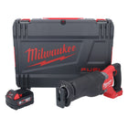 Milwaukee M18 ONEFSZ-501X Akku Recipro Säbelsäge 18 V Brushless + 1x Akku 5,0 Ah + HD Box - ohne Ladegerät