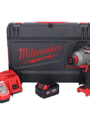 Milwaukee M18 ONEFHIWH716-601X Akku Schlagschrauber 18 V 1017 Nm 7/16" Brushless + 1x Akku 6,0 Ah + Ladegerät + HD Box