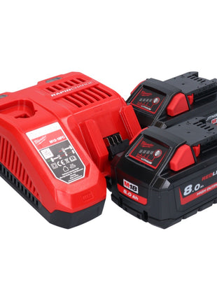 Milwaukee M18 ONEFHIWH716-802X Akku Schlagschrauber 18 V 1017 Nm 7/16" Brushless + 2x Akku 8,0 Ah + Ladegerät + HD Box - Toolbrothers