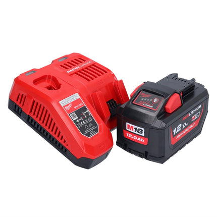 Milwaukee M18 FCHS35-121 Akumulatorowa pilarka łańcuchowa 18 V 35 cm 12,4 m/s ( 4933479899 ) + 1x akumulator 12,0 Ah + ładowarka