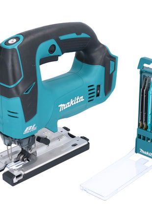 Makita DJV 182 Z Akku Stichsäge 18 V Brushless + 5 tlg. Stichsägeblatt Set - ohne Akku, ohne Ladegerät - Toolbrothers