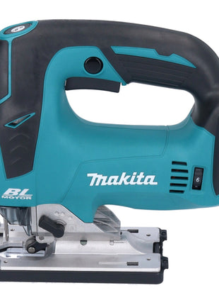 Makita DJV 182 RF1J Akku Stichsäge 18 V Brushless + 1x Akku 3,0 Ah + Ladegerät + 5 tlg. Stichsägeblatt Set + Makpac - Toolbrothers